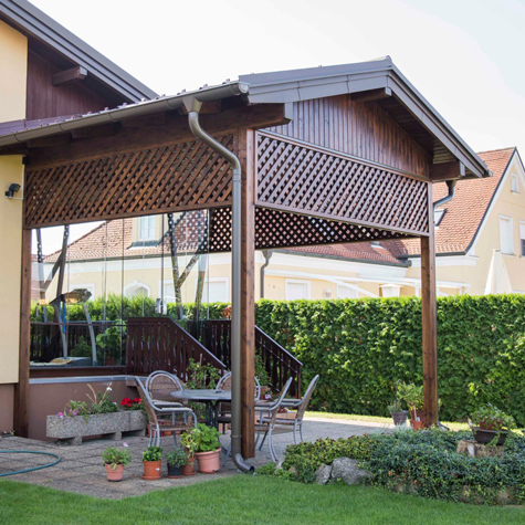 Detailverliebte Pergola